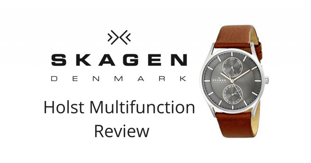 Skagen Holst Multifunction Leather Watch Review