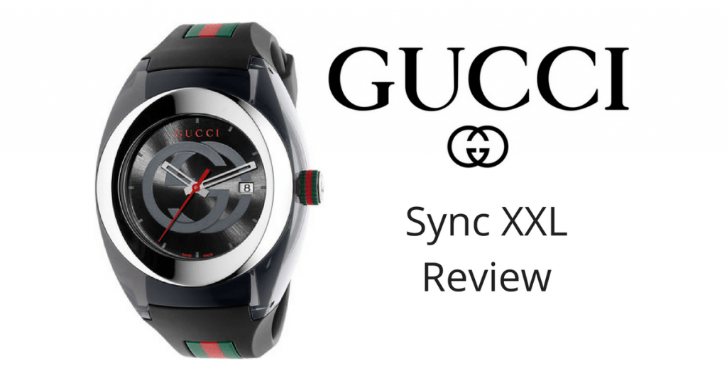 gucci sync xxl watch